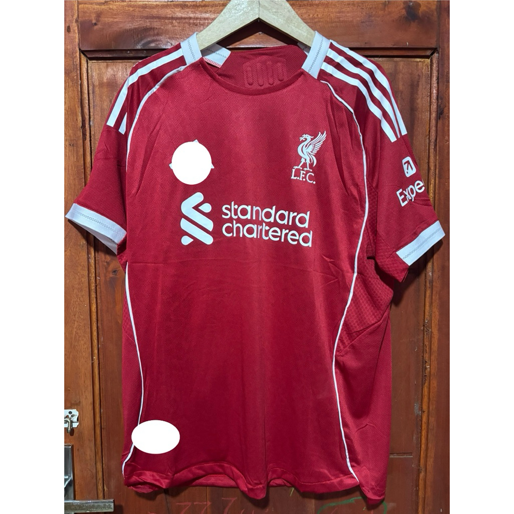 JERSEY LIVERPOOL HOME PLAYER ISSUE 25/26