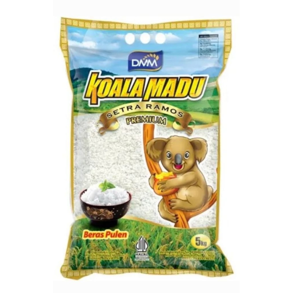BERAS KOALA MADU 5KG PREMIUM !!