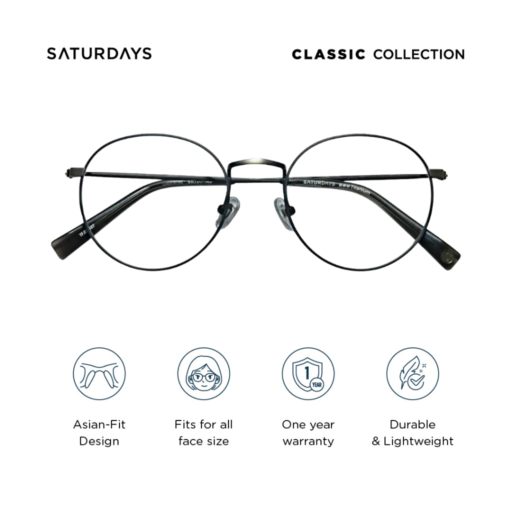 [SALE] SATURDAYS - Darwin Eyewear Kacamata Pria & Wanita