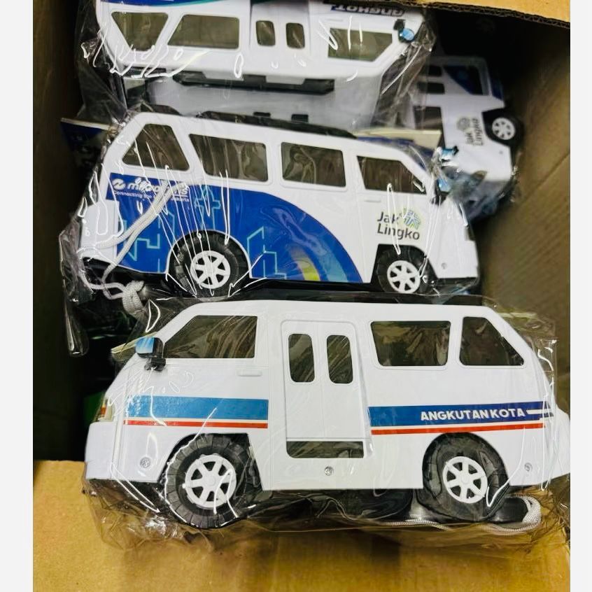 Mainan Anak Mobil Angkutan Kota Miniatur Angkot Anak JSP M-01