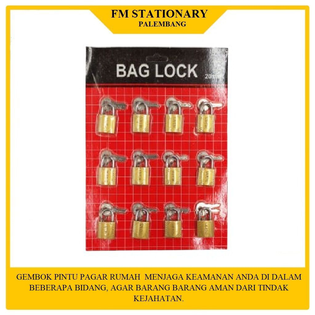 gembok pintu pagar
