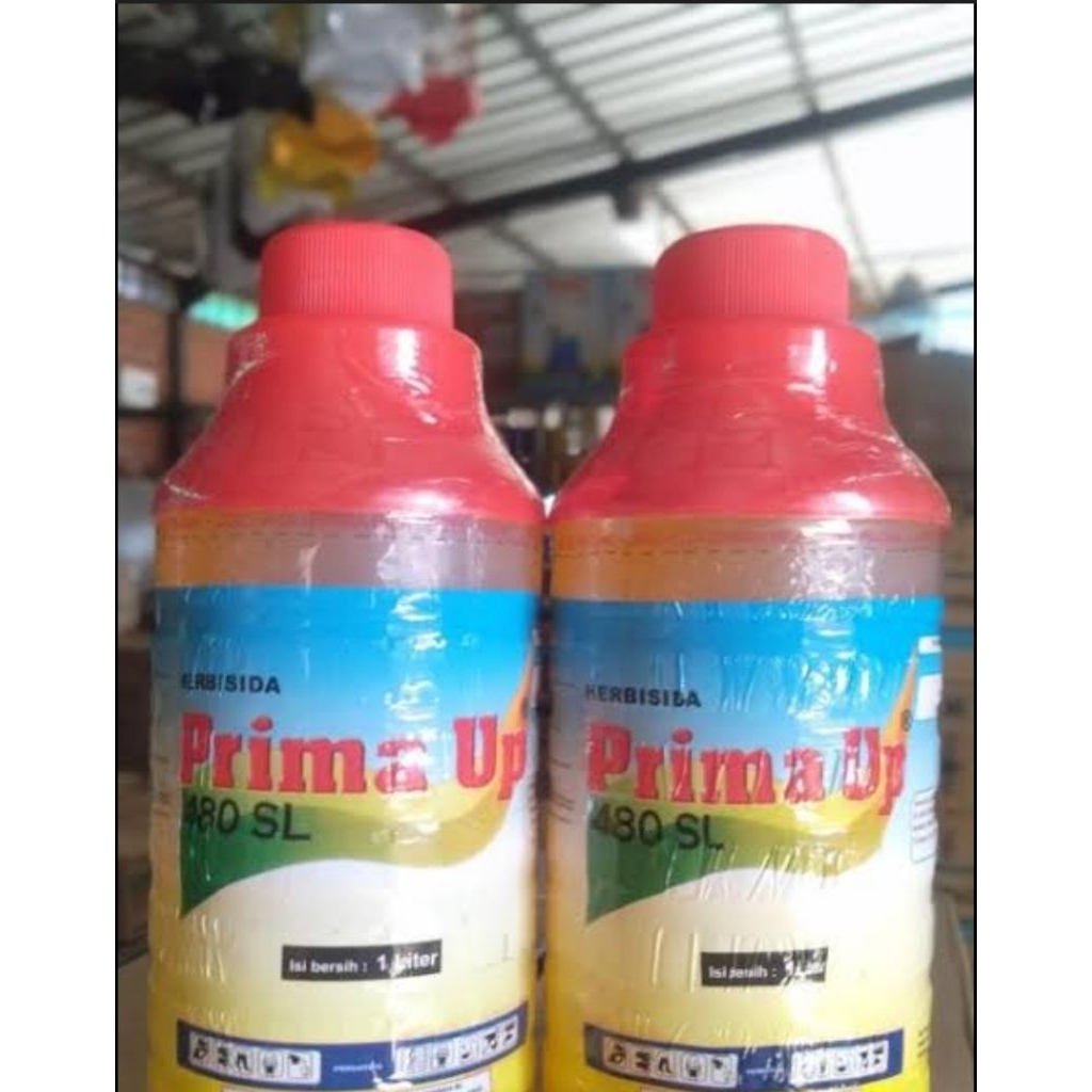 Prima up 480 SL 1 Liter / herbisida isopropil Amina gilfosat / obat pembasmi rumpu / racun rumput ke
