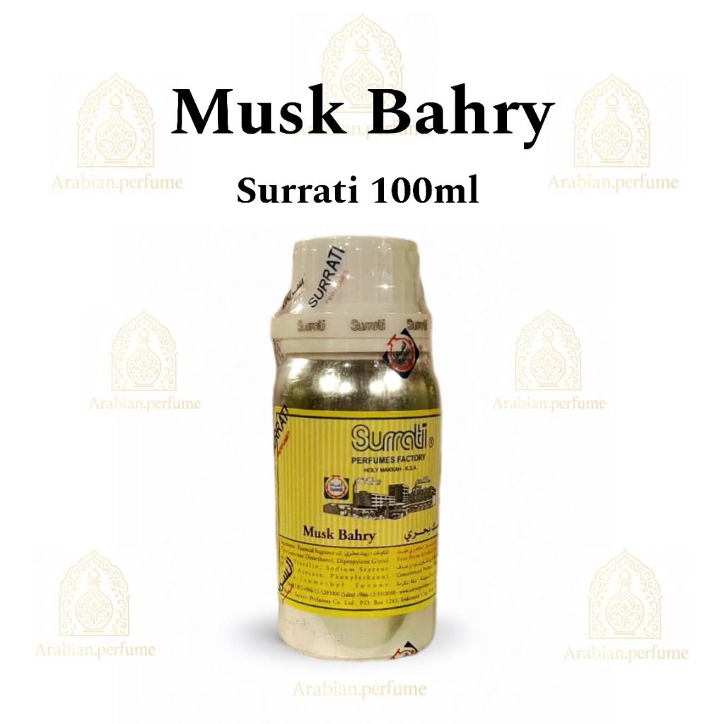Bibit Parfum Surrati Musk Bahry 100ml Saudi Original