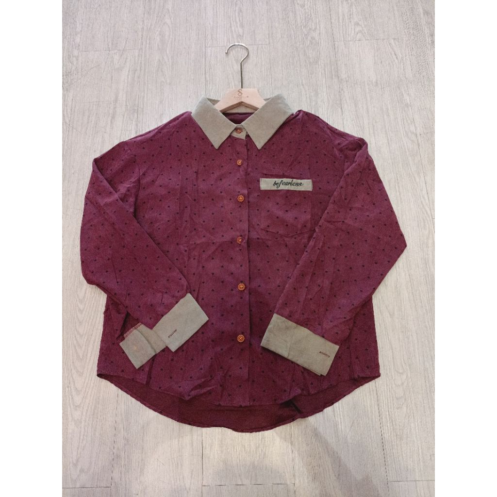 KEMEJA SUEDE MIX TANKTOP PREMIUM | KEMEJA SUEDE MOTIF LOVE