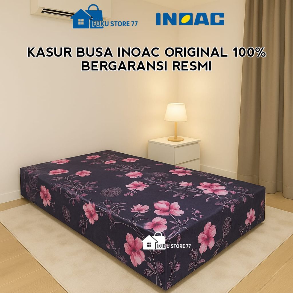 KasurBusa INOAC D23 ukuran 200 × 180 × 30 cm(Garansi 10 tahun)