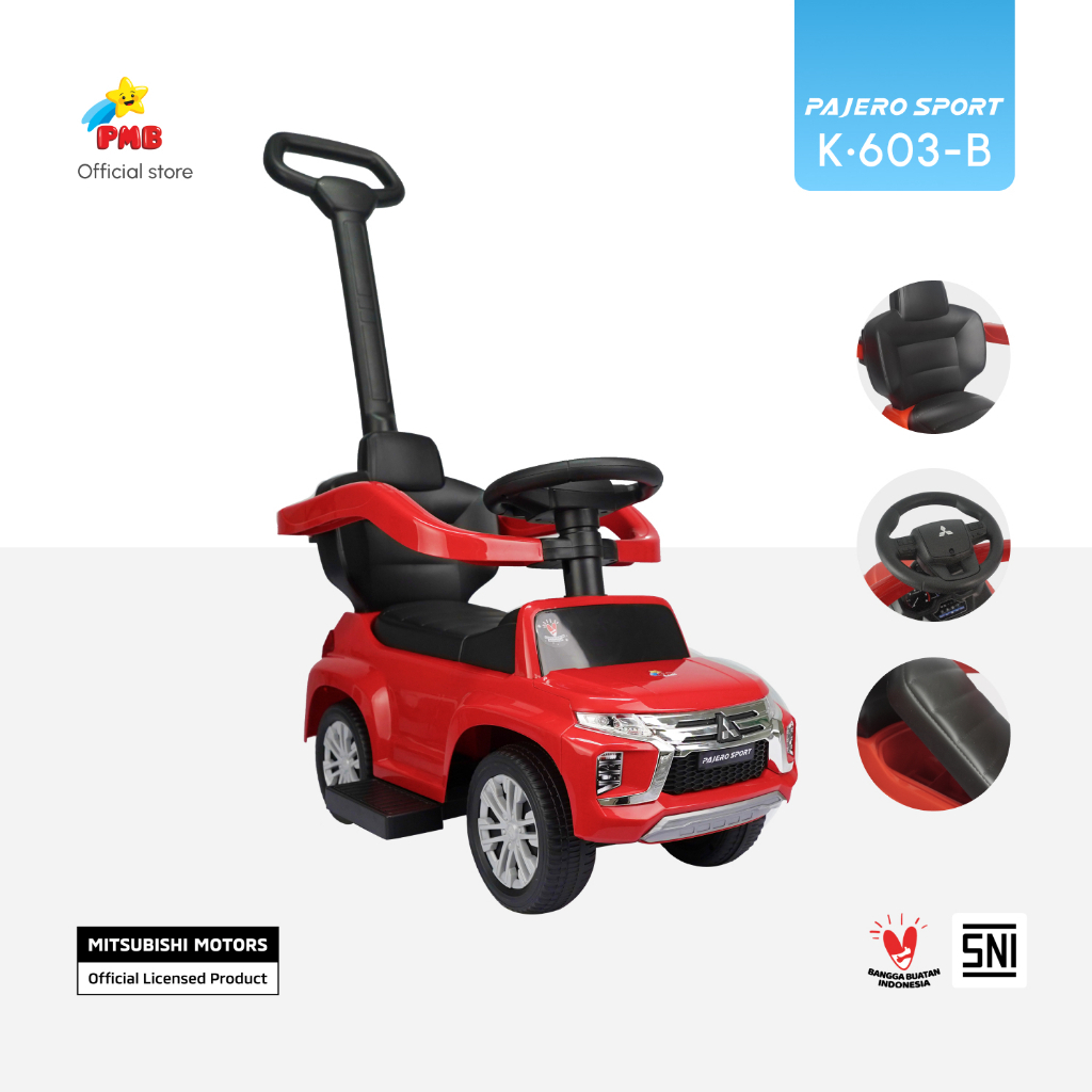 TOLOCAR PAJERO/ MAINAN DORONG ANAK/ TOLOCAR PAJERO K-603-B