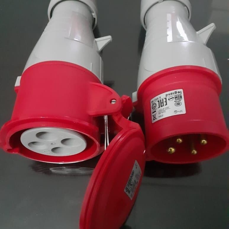 Connector Legrand/Plug Mounting (3 phase ) 4 pin 32A IP44 - 1 SET