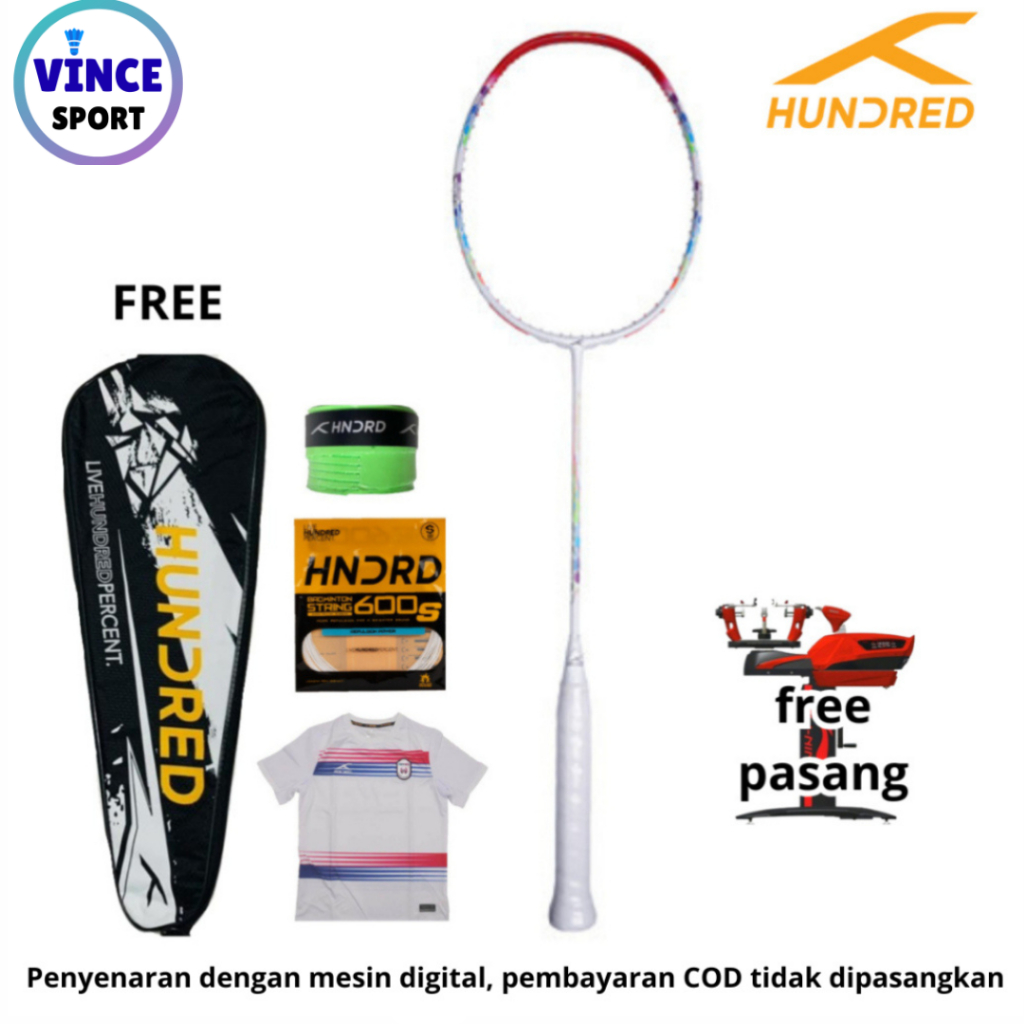 Raket Badminton HUNDRED FLUTTER 7 ATTK