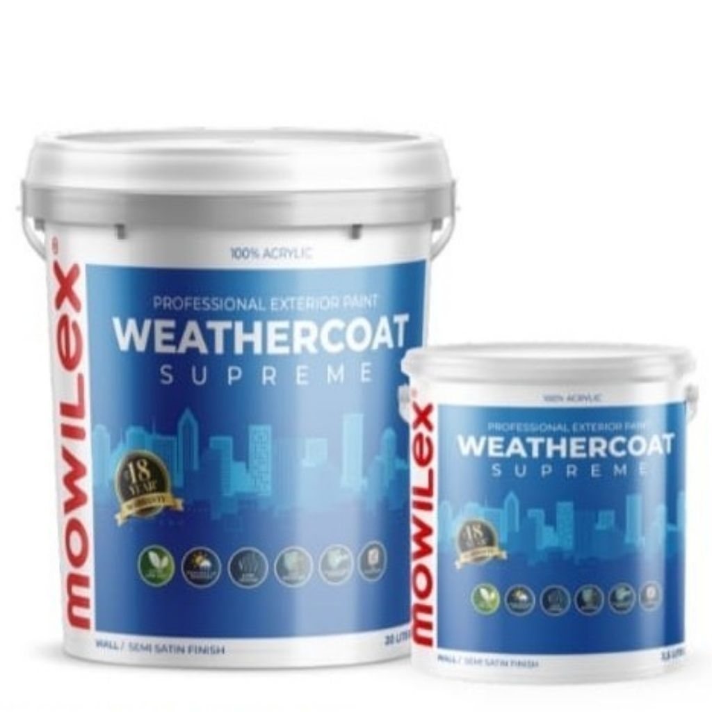 Mowilex Weathercoat Supreme 2.5L Blue Label