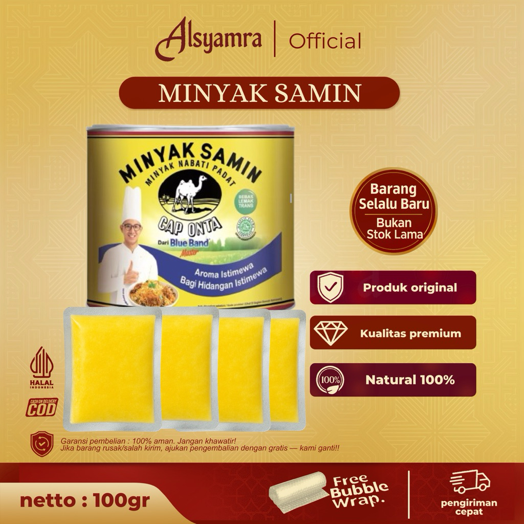 Minyak samin cap onta minyak samin untuk masak- minyak samin untuk nasi arab