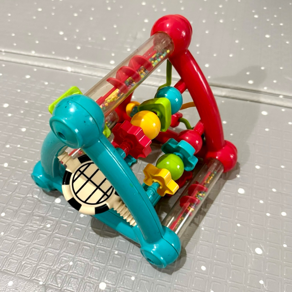 PRELOVED ELC Discovery Triangle | Mainan Edukasi Motorik Anak Baby Bayi Kontras Contrast Rattle Wire