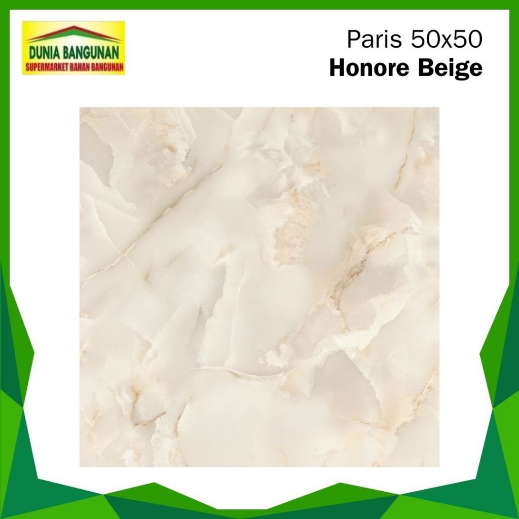 Keramik Lantai 50x50 Paris Honore Beige Keramik Lantai Glossy Marble Keramik Kamar