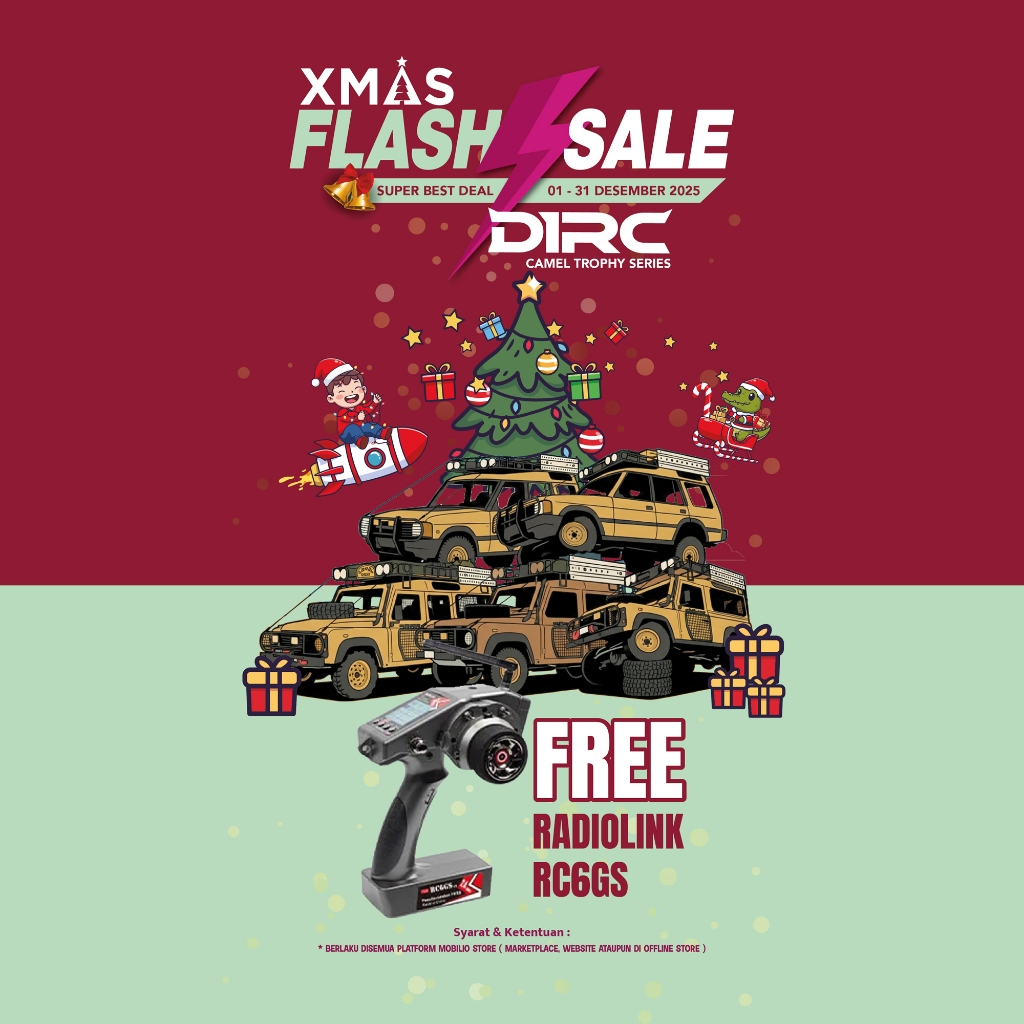 D1RC Camel Trophy Land Rover Discovery DS313 1/10 Scale 313mm Wheelbase RC Car Adventure