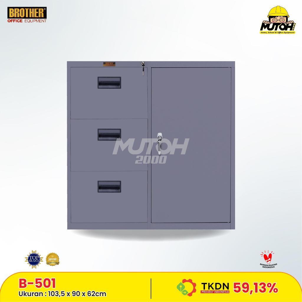 FILLING CABINET 3 LACI 1 PINTU BROTHER B-501 TKDN