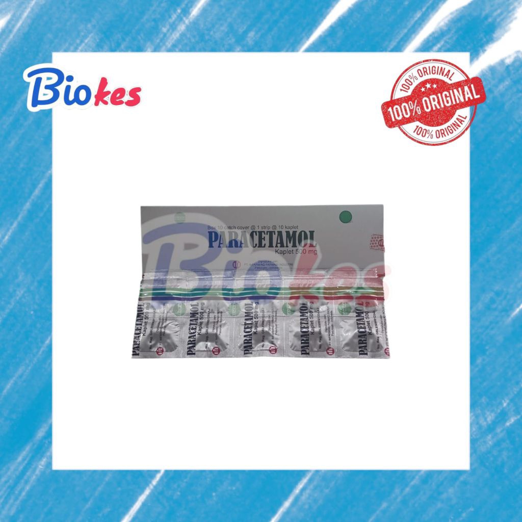 PARACETAMOL GENERIK TABLET PERBOX penurun demam