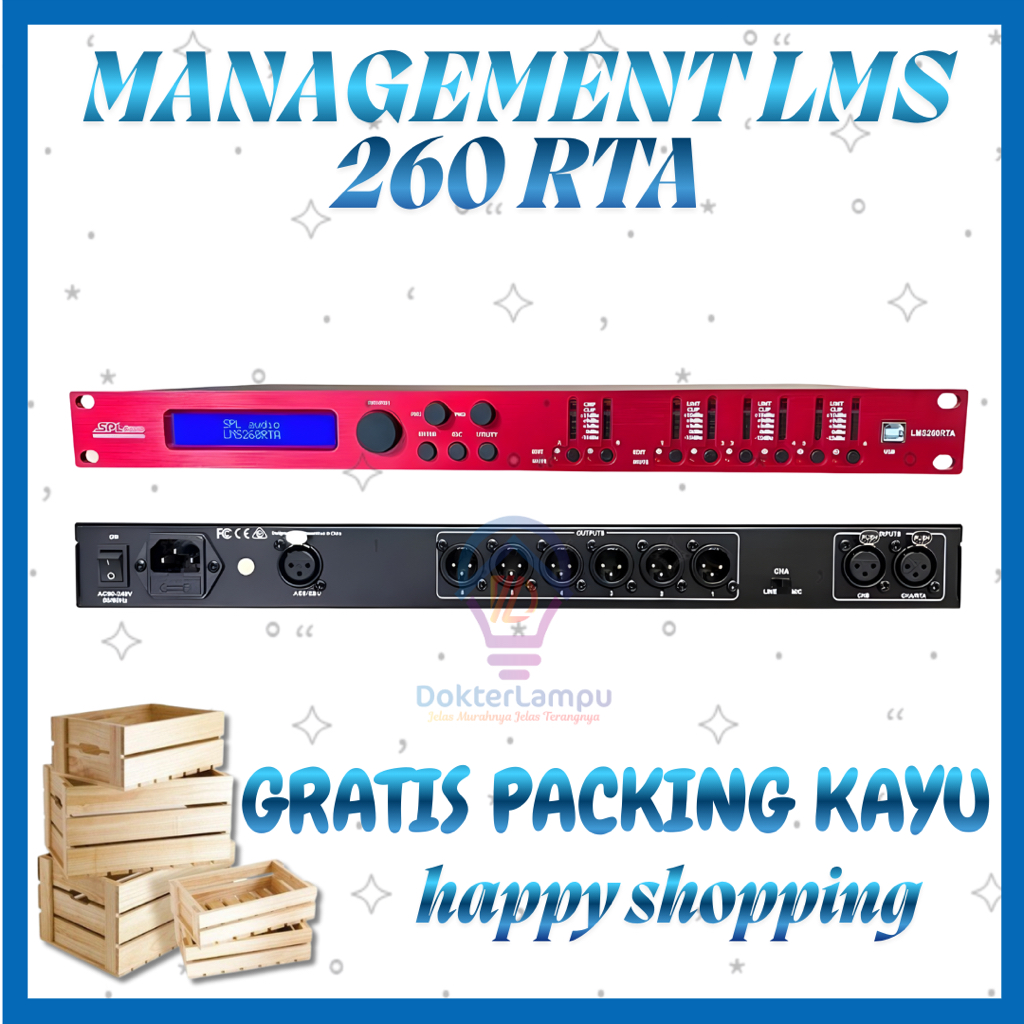 SPL Audio Speaker Management LMS 260 RTA