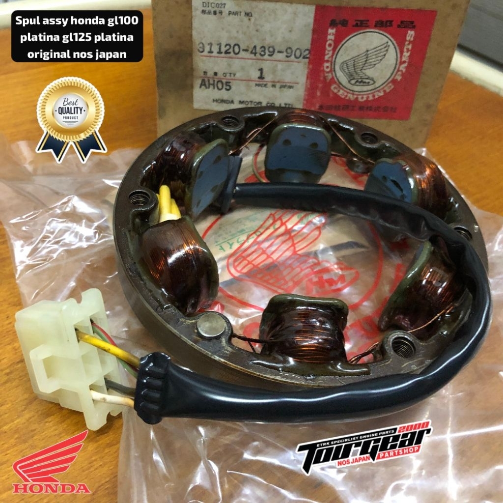 SPUL ASSY HONDA GL100 PLATINA GK125 PLATINA ORIGINAL NOS JAPAN 31120-439-902