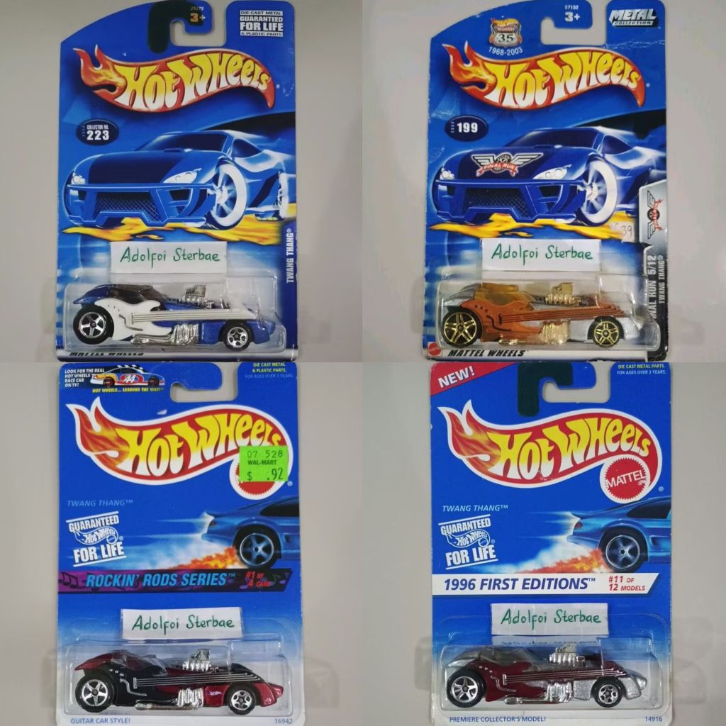 hotwheels hot wheels twang thang rockin' rods series skull final run highway 35th anniversary 199 me