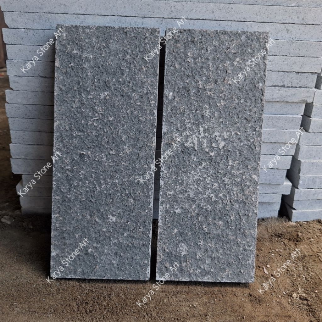 Batu Alam Andesit 15x40 | Batu Andesit Hitam Tulungagung | Andesit Tulungagung | Batu Granit Bakar