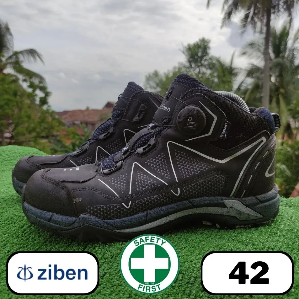 sepatu safety Ziben ZB-171S Boa 42