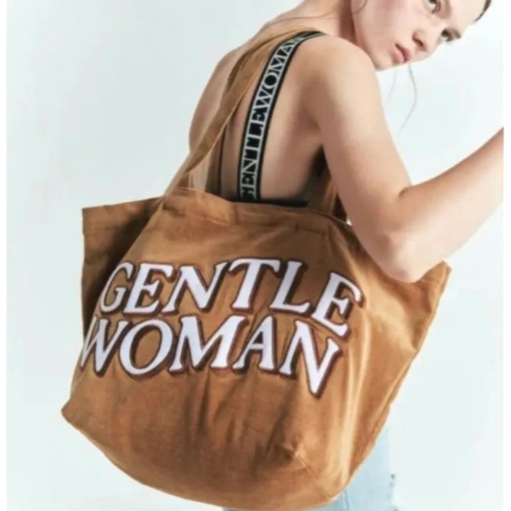 ((ORiGiNAL STORE) GENTLE WOMAN MICRO__GENTLE WOMAN TOTEBAG __ MICRO GENTLE LITTLE WOMAN __ NS.STUDIO