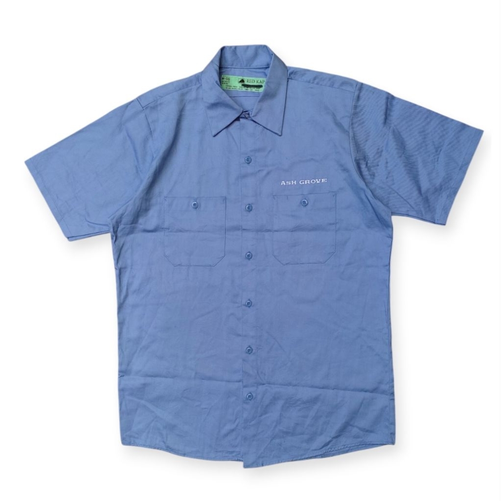 Red Kap Short Sleeve Industrial Work Shirt