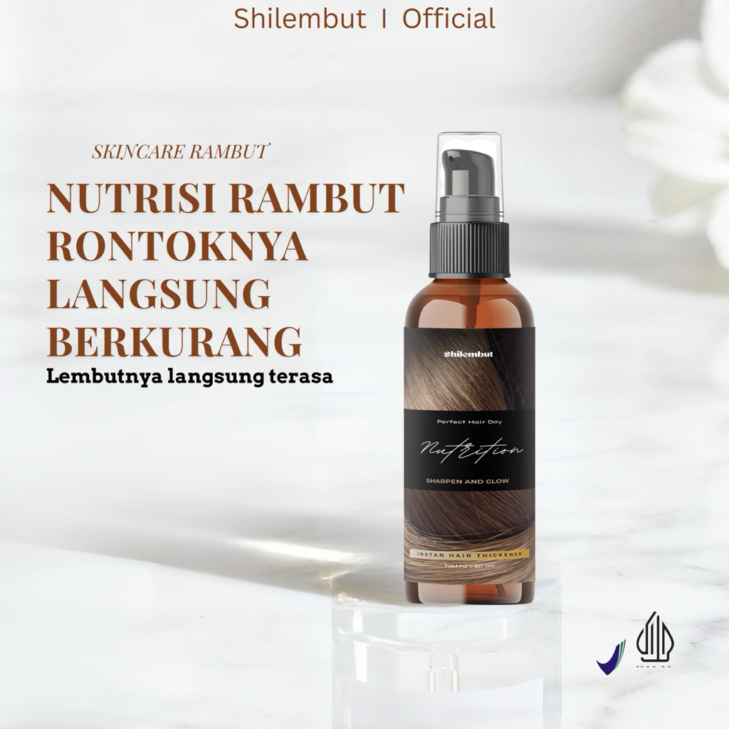 Nutrisi-Penumbuh Rambut – Atasi Rontok Parah Botak Depan Belakang BPOM Shilembut