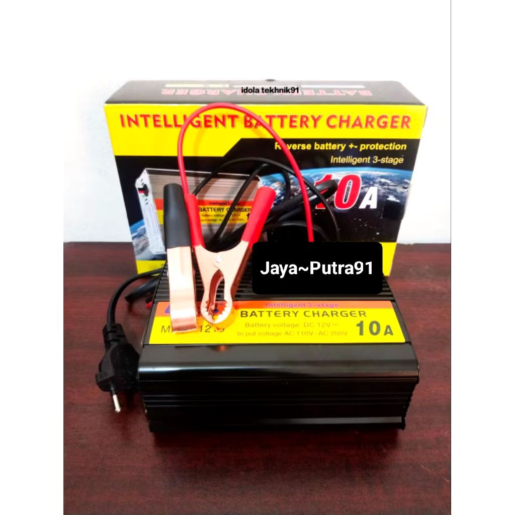 Charger Aki 12V 10A Usat/ Carger Aki 12volt 10 ampere
