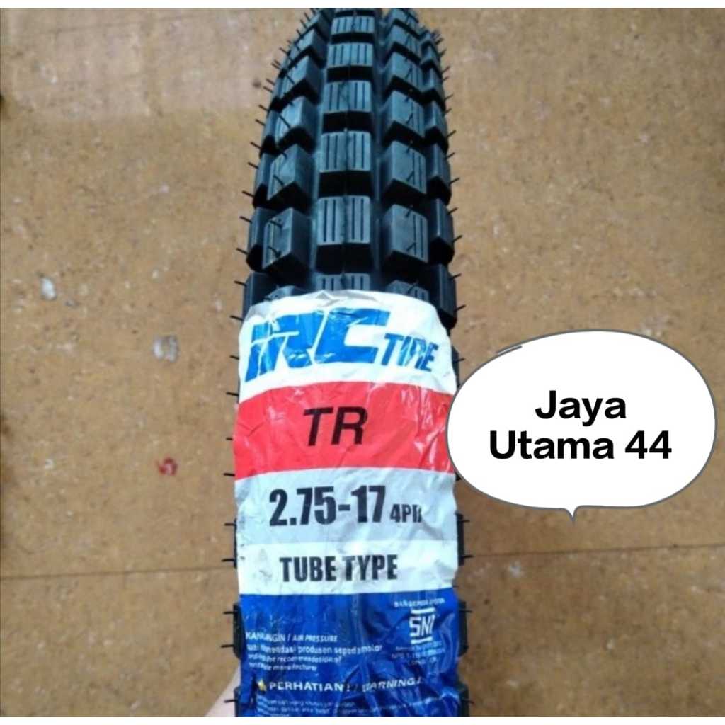 Ban Luar IRC 275-17 TR Tubetype Original Ban Motor tahu classic
