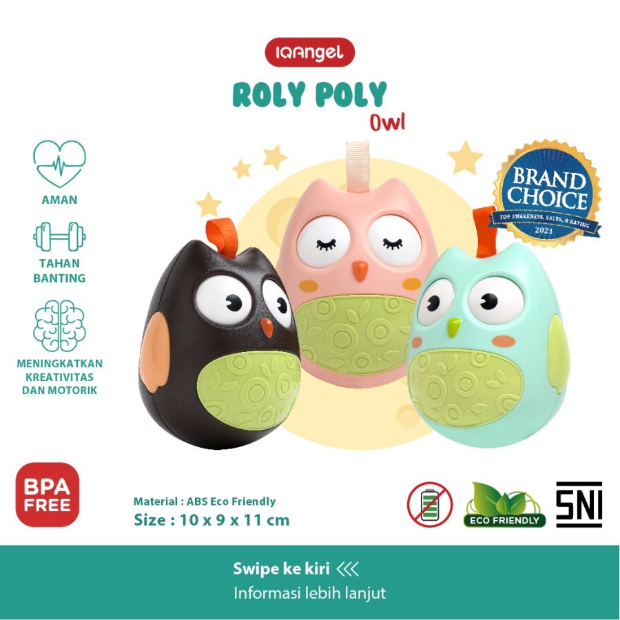 IQ Angel Owl Toys IQ0202