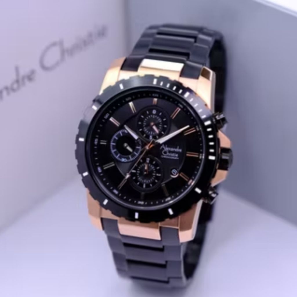JAM TANGAN PRIA ALEXANDRE CHRISTIE 6141/ AC 6141 MC /AC 6141  ORIGINAL