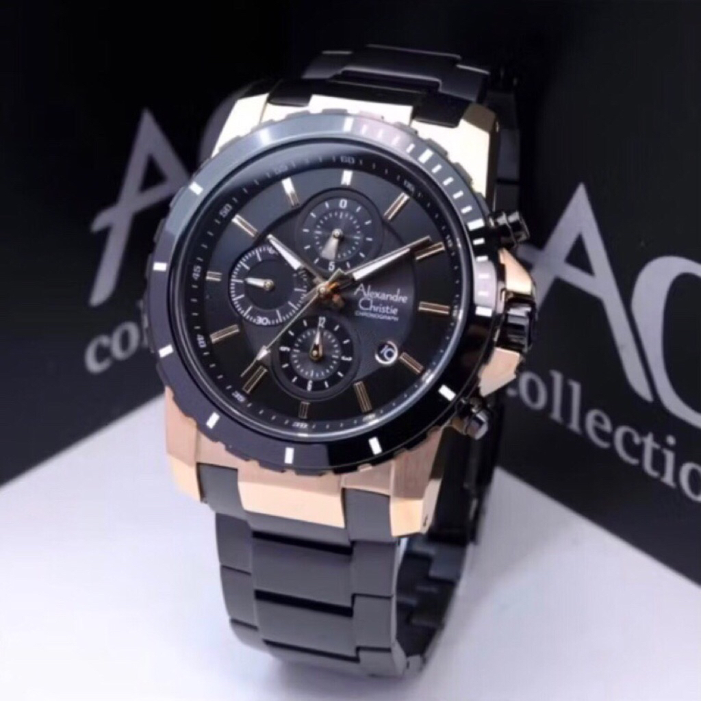 JAM TANGAN PRIA ALEXANDRE CHRISTIE 6141MC / AC 6141MC / AC 6141 [ORIGINAL]