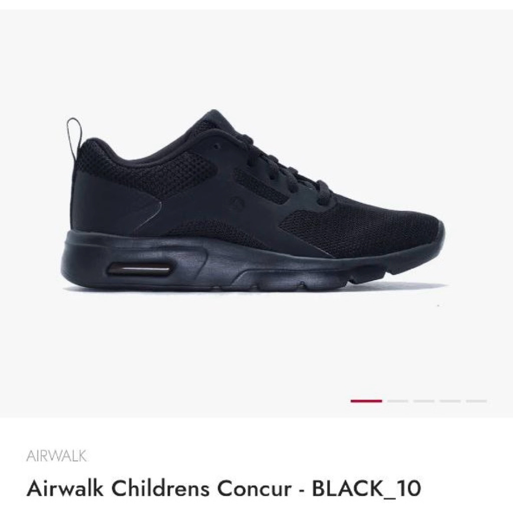 sepatu airwalk hitam original size 13