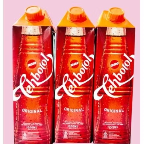 teh botol Sosro ukuran 1Liter satu karton Isi 12pcs