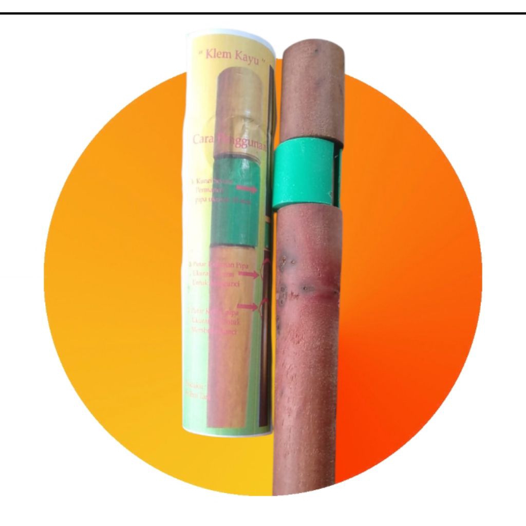 Klem Pipa kayu egrek