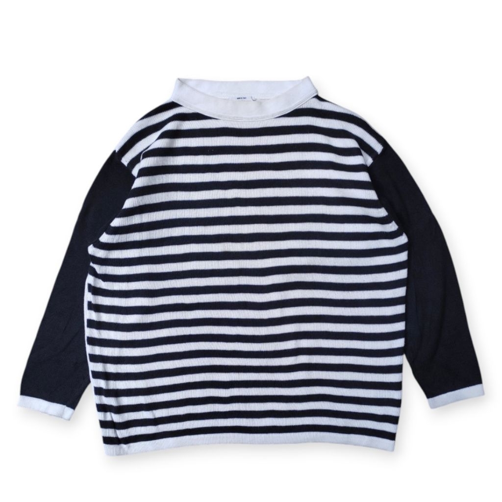 United Colours Of Benetton Knit Strip Sweater