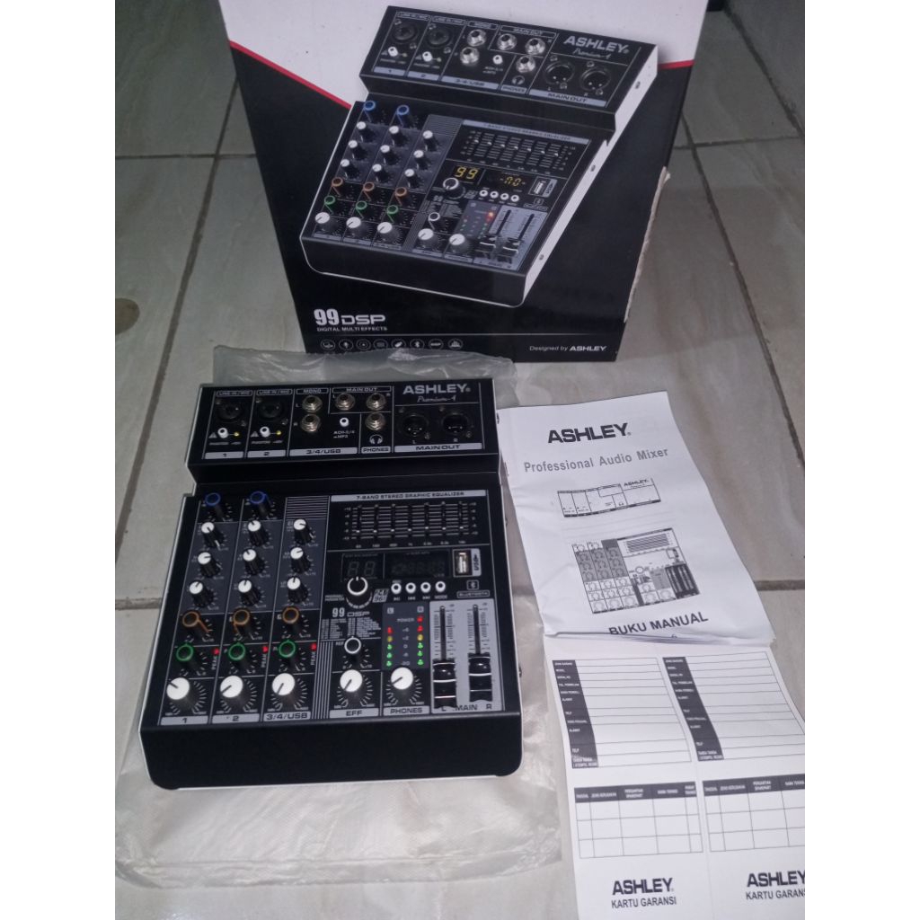 mixer audio ashley premium 4
