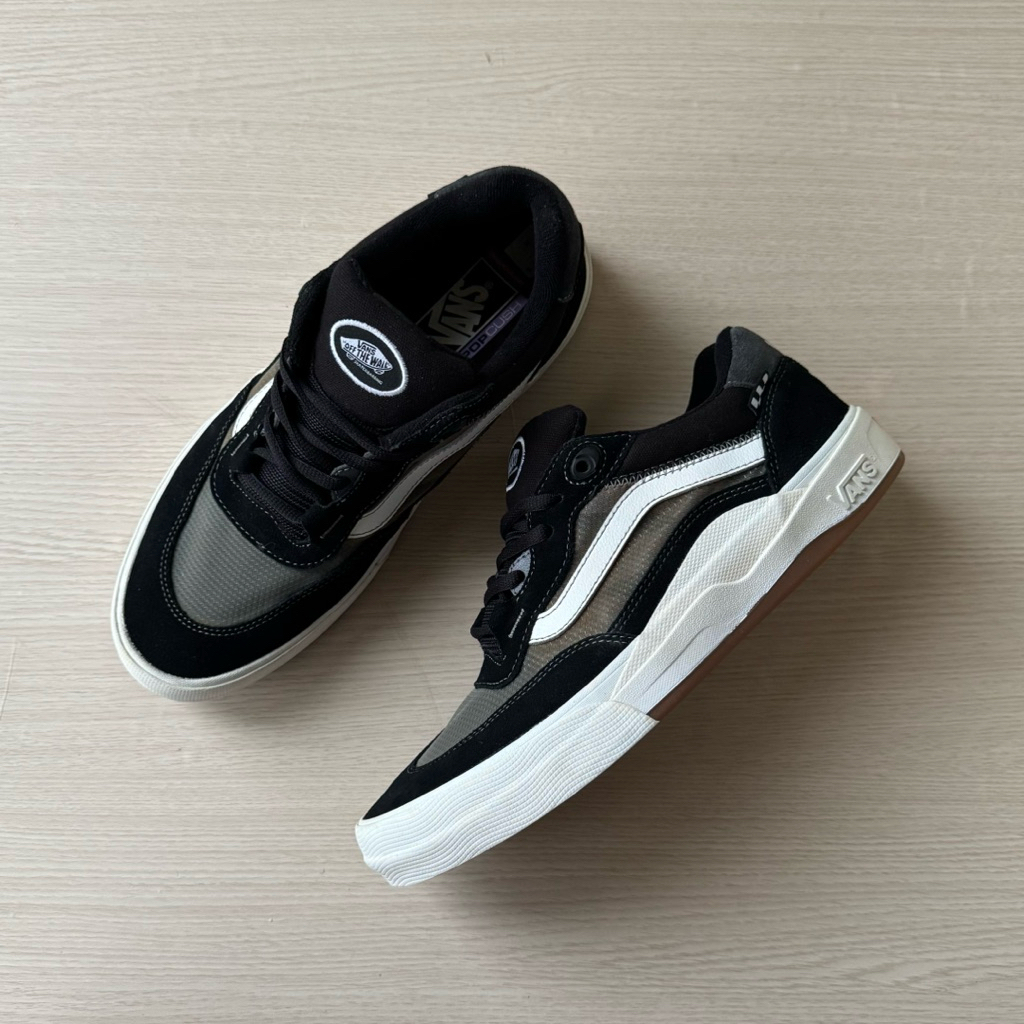 Vans Wayvee Skateboarding Black White Original