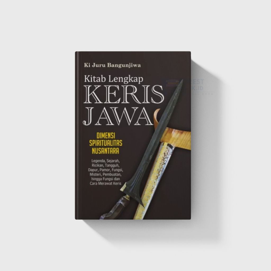 Buku Kitab Lengkap Keris Jawa hard cover
