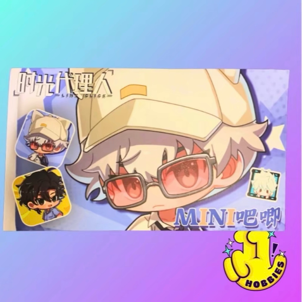 ELEVEN HOBBIES - LINK CLICK Mini Square Pin Merchandise Collection Koleksi Hobby Hobi