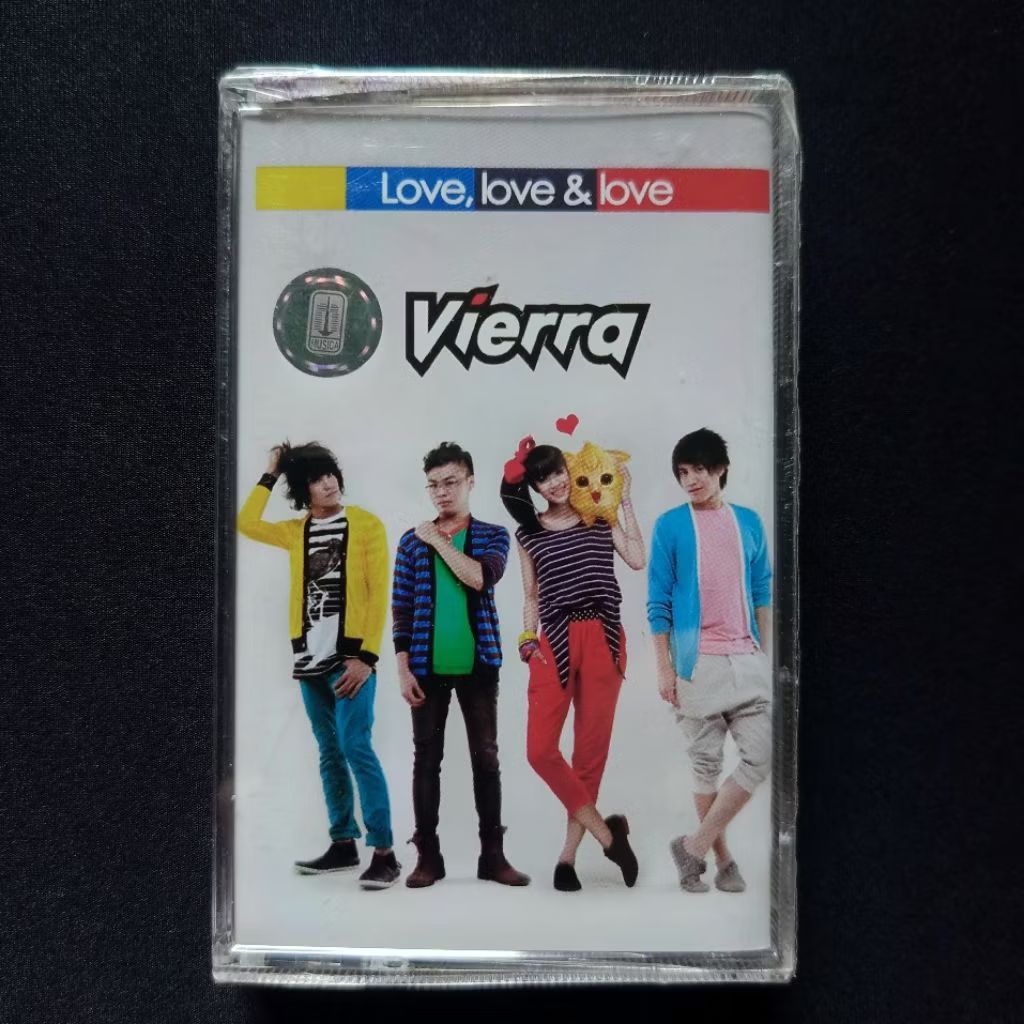 Kaset Vierra - Love, Love & Love (Sealed)