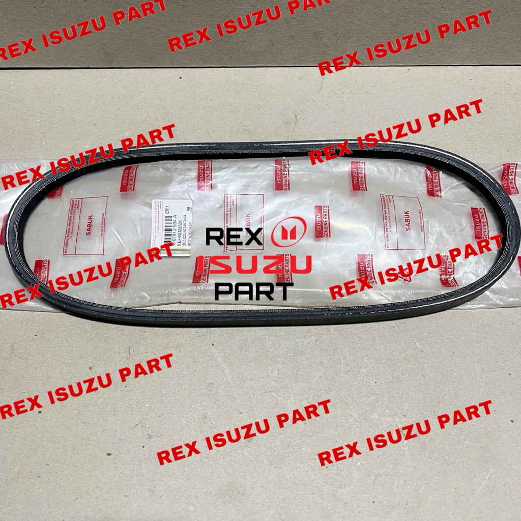 FANBELT FAN BELT TALI SABUK KIPAS RADIATOR FAN COOLING ISUZU TRAGA ORIGINAL ISUZU