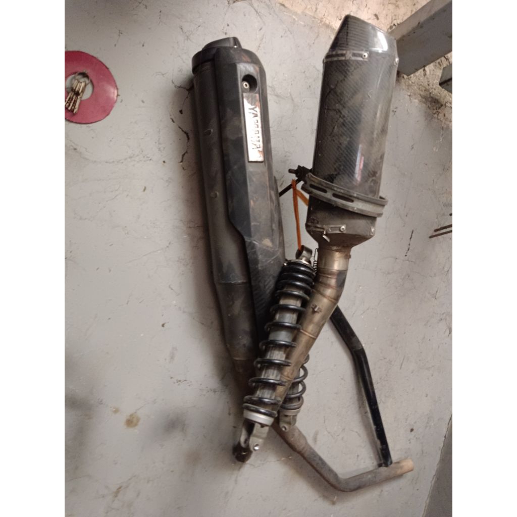kenalpot r15 v2 minus leher potongan