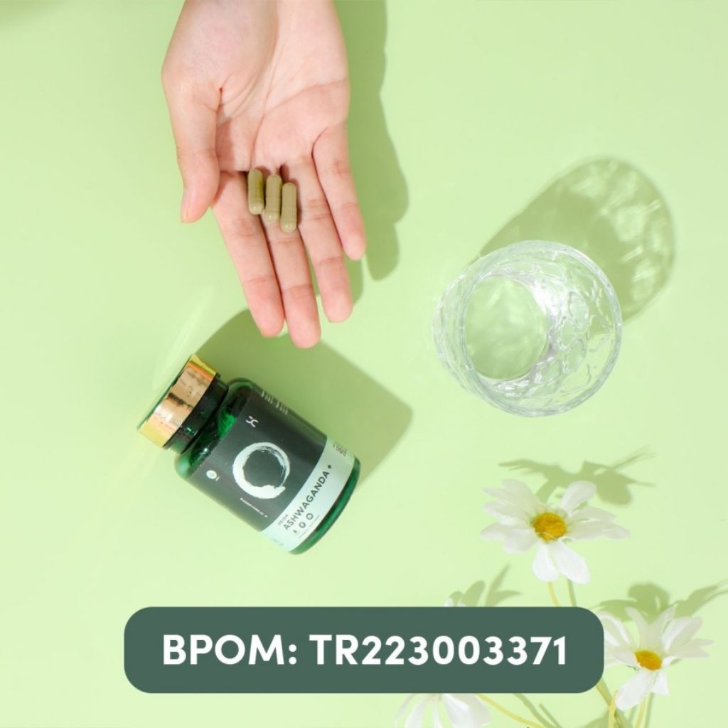 HEION Ashwagandha + 30 Kapsul - KSM-66 Ashwaganda Extract 500mg