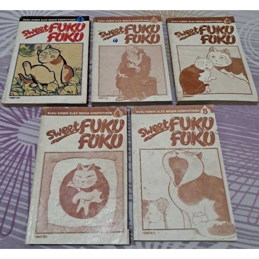 Komik Jepang Sweet Fuku Fuku 1-5 Preloved