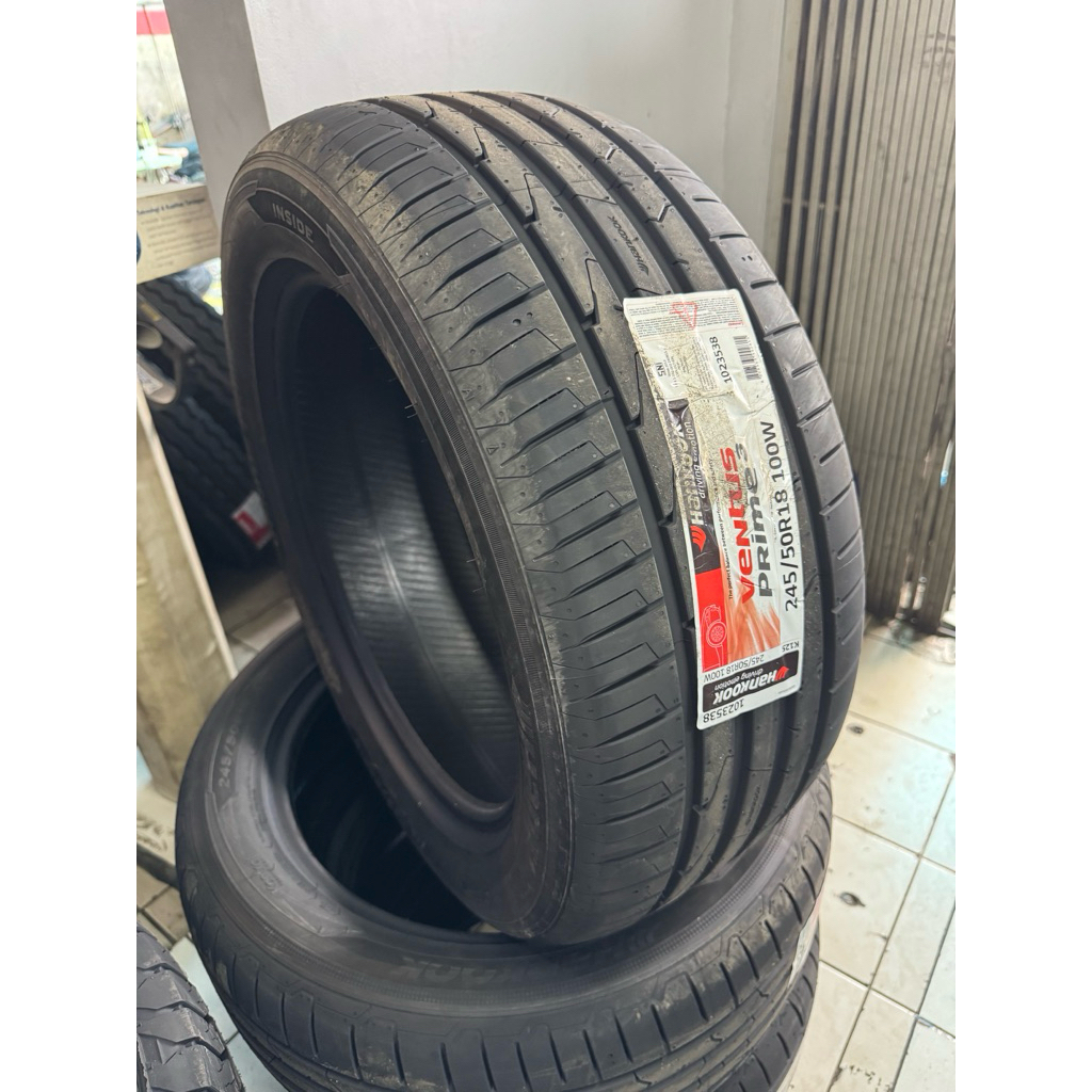Ban mobil 245/50 r18 Hankook Ventus Prime 3 ukuran 245 50 18 Hankook Ventus Prime3 size 245/50r18