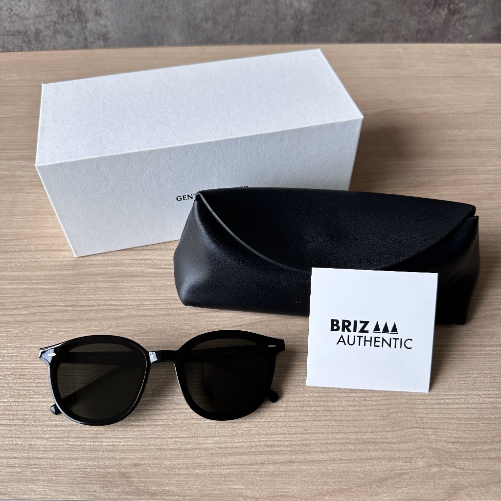 Kacamata Hitam Fashion Pria Wanita GM Obon 01 Black Sunglasses / Kacamata / Sunglasses 100% ORIGINAL