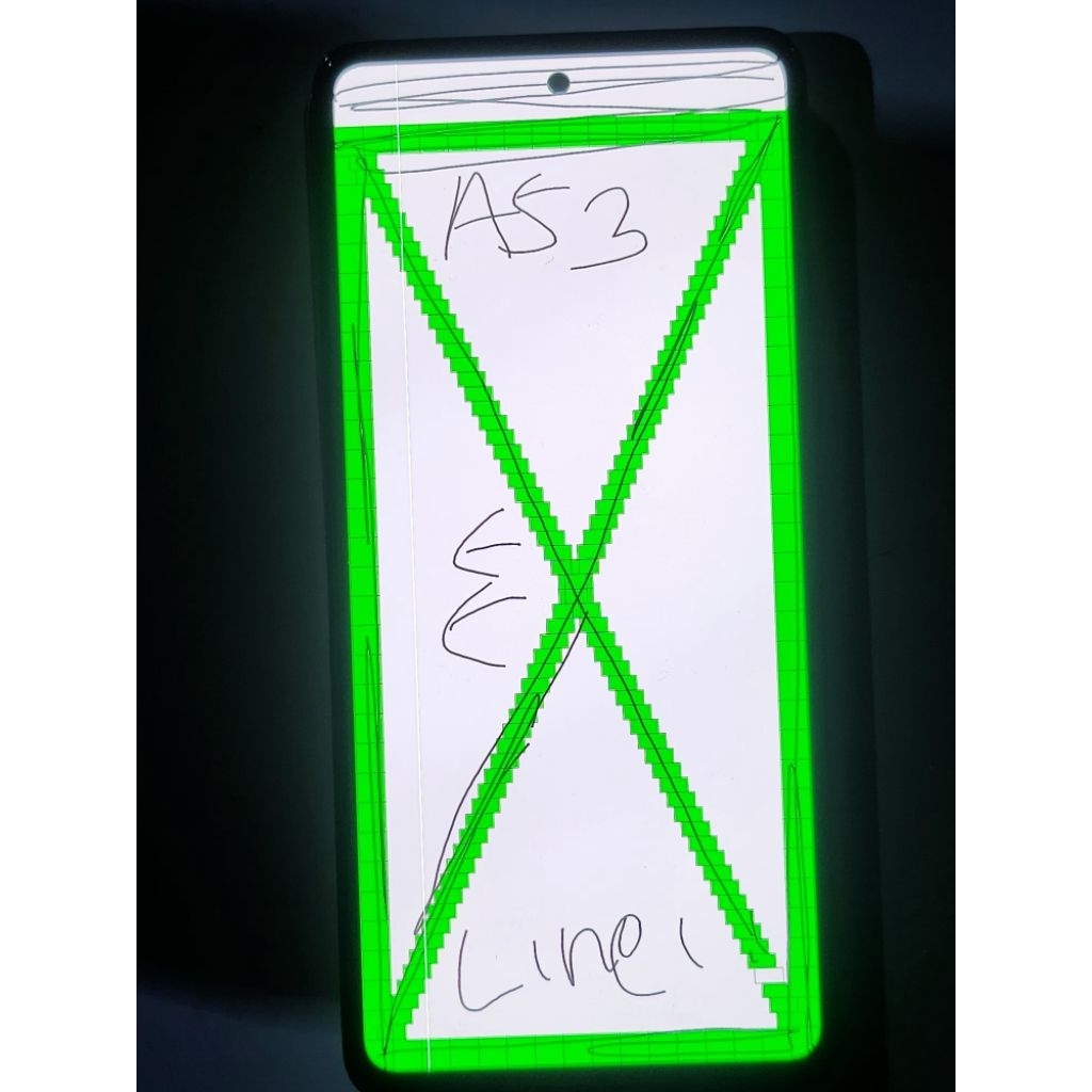 LCD SAMSUNG A53 MINUS LINE 1 ORIGINAL COPOTAN