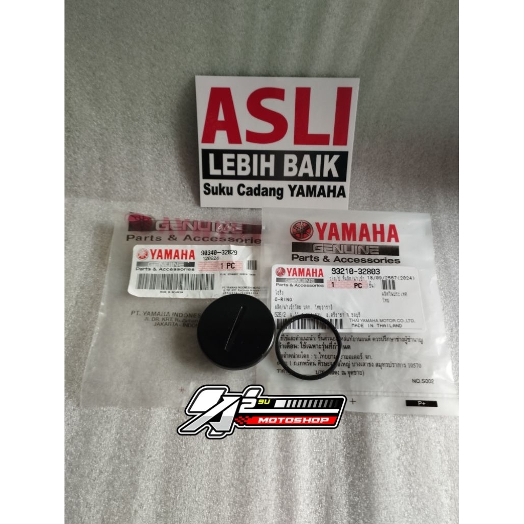 Koin set oring sil  tutup magnet Scorpio Original