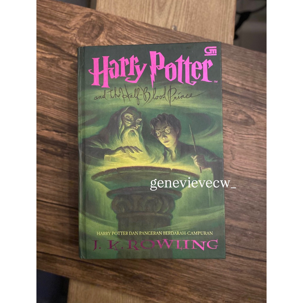 Buku Harry Potter Jilid VI Hard Cover (Terjemahan)